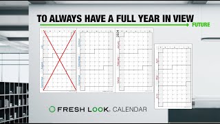 Quarter tiles make Fresh Look Calendars superior to others.