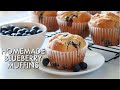 The Best Homemade Blueberry Muffins Recipe