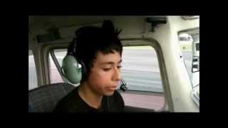 Egly Flying Knight Daniel Reyes Flies over Brownsville