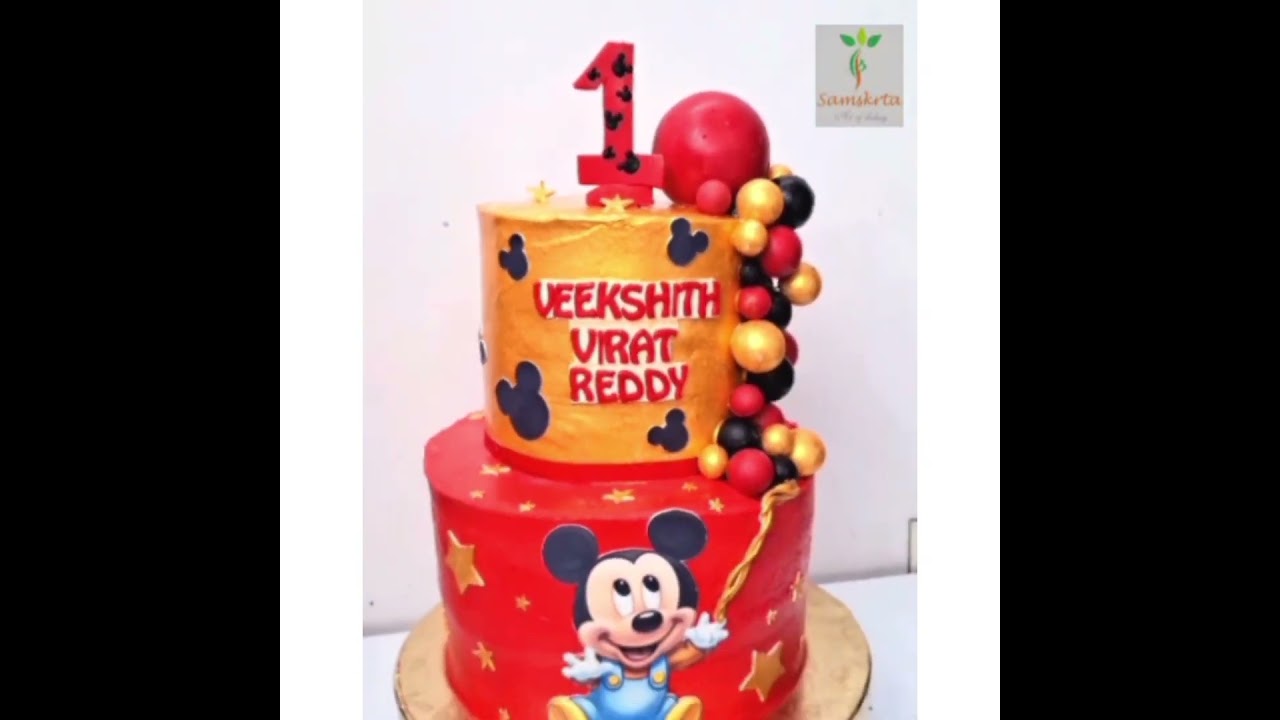 mickey cake 