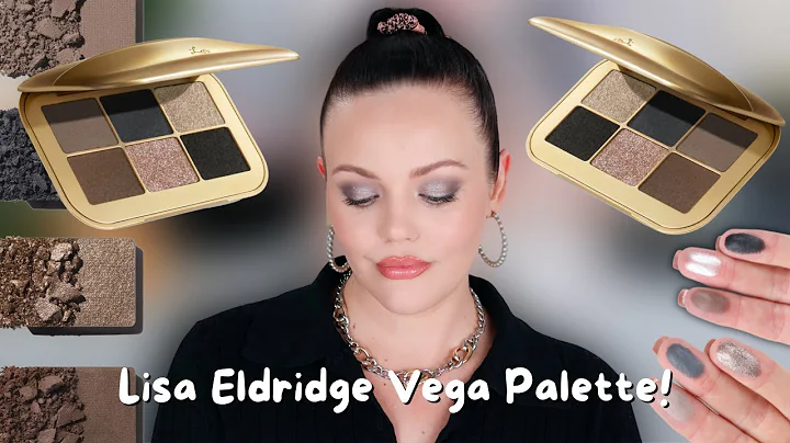 Lisa Eldridge Vega Eyeshadow Palette| Swatches & L...