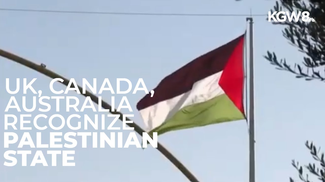 UK, Canada, Australia formally recognize Palestinian state amid Gaza conflict