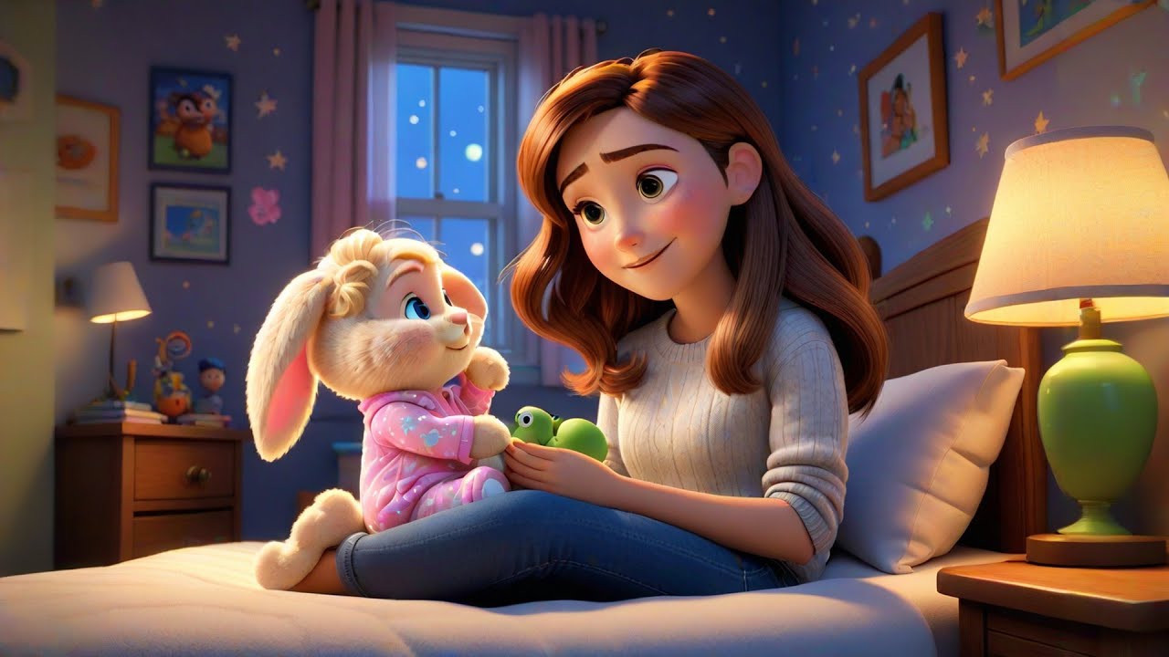 Nighttime Hugs and Kisses | Bedtime Song for Kids | Nursery Rhymes and Toddler Sleep Routine