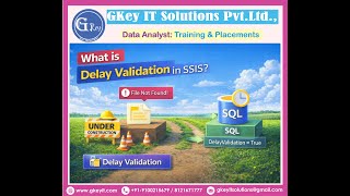 Part-47: What is Delay Validation in SSIS #databaseconcepts #sqlserver #ssis #database #programming