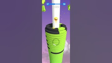 stack ball gameplay most satisfying game #stackball #games #stackballgame #roblox #viral #puzzle