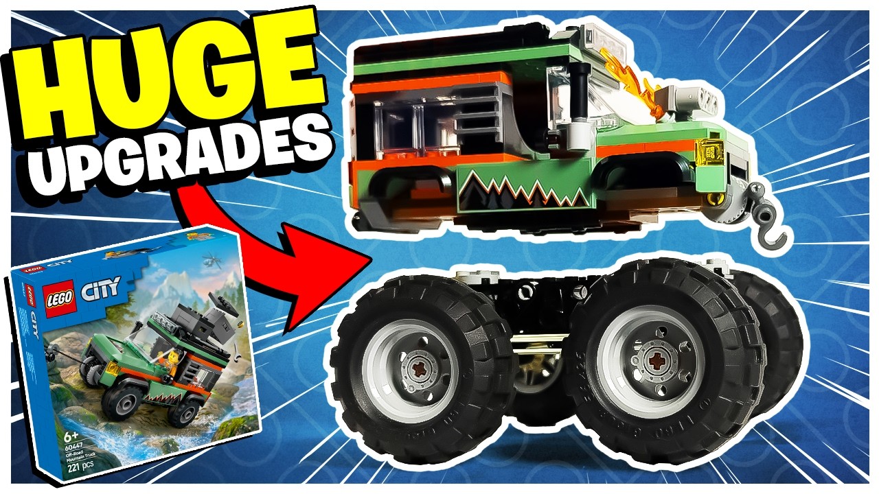 Я превратил этот набор LEGO в самый экстремальный внедорожник-кемпер в мире!