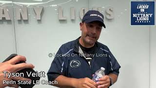 Penn State's Green Dot Plan, LB Risers & Camp Standouts Revealed By Coach Tyson Veidt