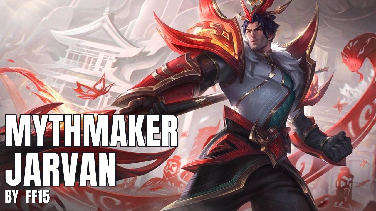Mythmaker Jarvan - Skin Show PBE - League of Legends