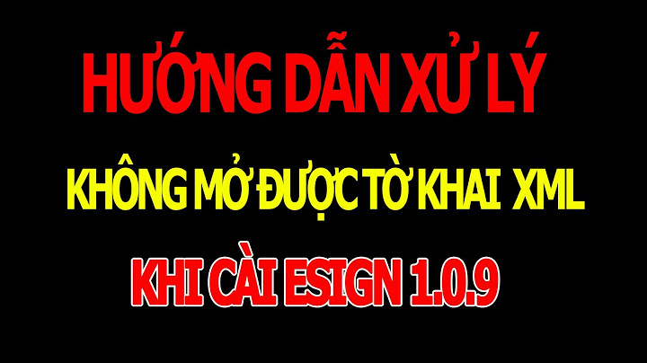 Lỗi khi nộp tờ khai xml website không load