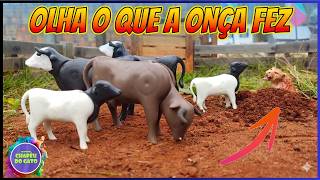 INACREDITAVEL! A ONÇA FEZ UMA TUNEL E PEGOU O BEZERRO