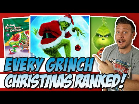 Every Grinch Christmas Ranked!