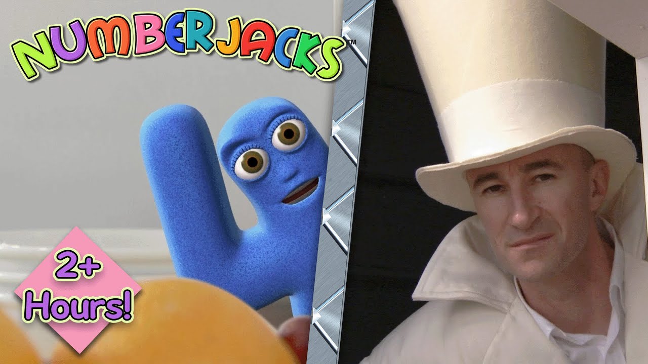 The Villians of Numberjacks! 🦹 Numberjacks MARATHON | 2+ HOURS