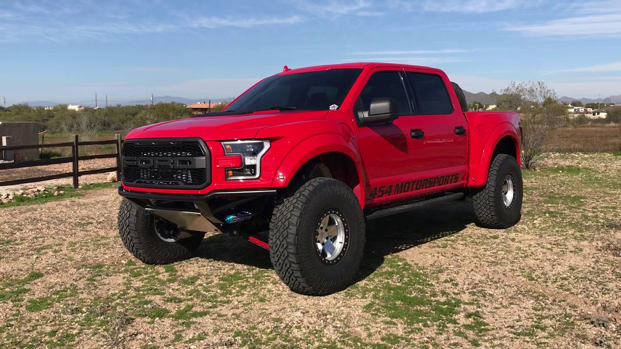 Ford Raptor on 39’s walk around - YouTube