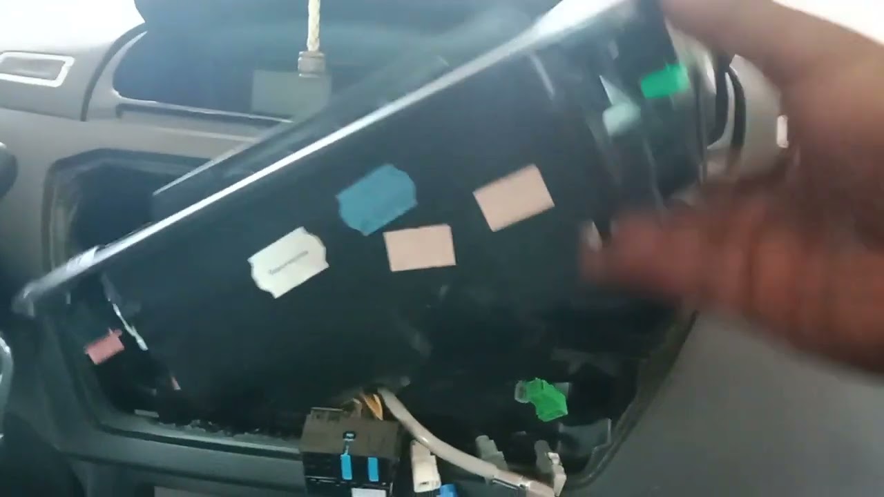 How to Remove Dashboard Central Panel Citroen C4 Picasso 2013