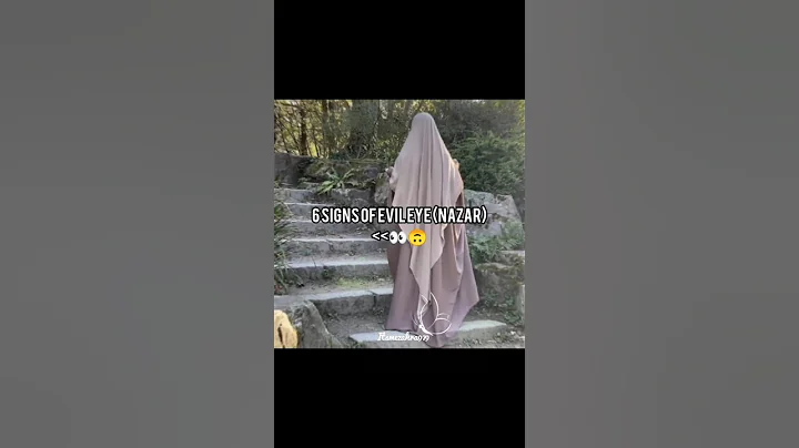 6 signs of evil eye #shorts #nazar #allah #signs #fyp #aesthetic #islampost