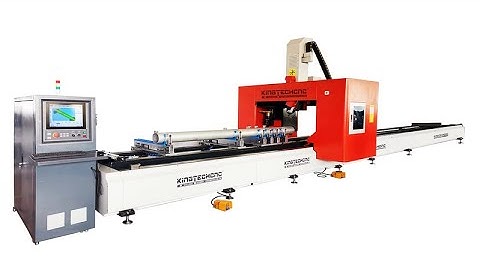 KINGTECH CURTAIN WALL 4 AXIS CNC PROFILE MACHINING CENTER