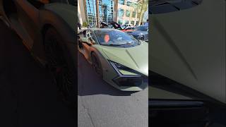 Lamborghini Revuelto in Matte Green 🍀 ☘️ #hypercar #supercarspotting #lamborghinifans