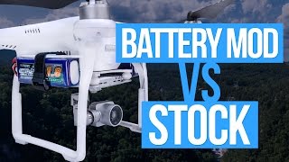 Phantom 3 Battery Mod Timed Test Flight