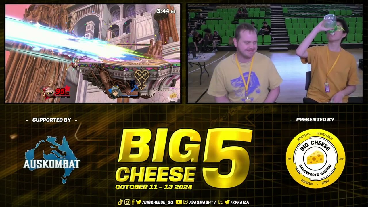 Big Cheese 5 SSBU: Jon Bombo vs Yellow (Meta Knight vs Corrin/Isabelle) - Losers Top 8