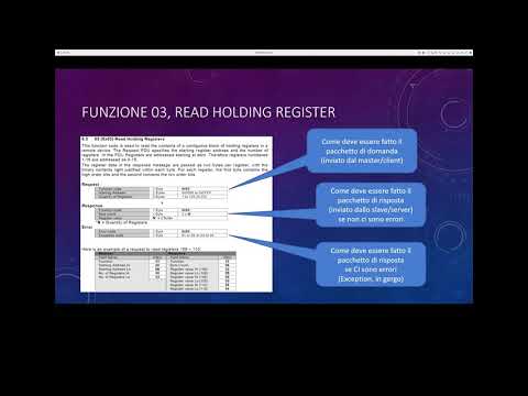 Corso Tecnico Avanzato Modbus Seconda Parte