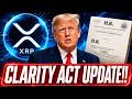 XRP News: Clarity Act Update — What’s Happening?!