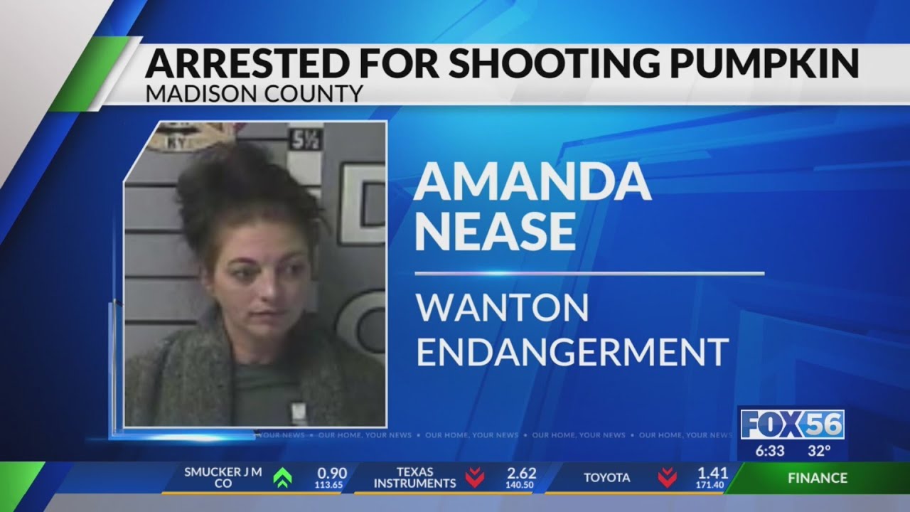 Richmond woman arrested for allegedly shooting pumpkin - YouTube