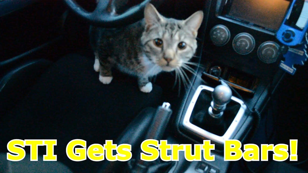 STI Strut Bars Install YouTube
