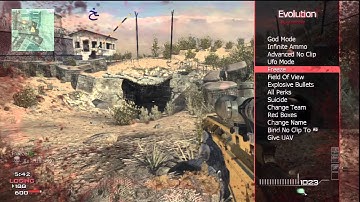 Mod Menu Gameplay (MW3)