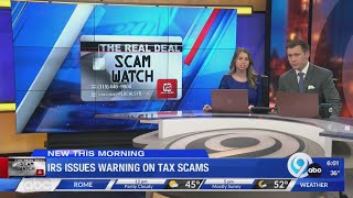 IRS warns of two new scams this tax filing season