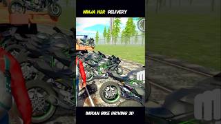 NINJA H2R DELIVERY GONE WRONG | INDIAN BIKES DRIVING 3D NEW #shorts #gaming #indianbikedriving3d