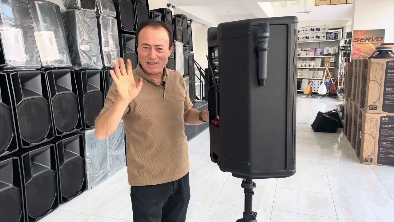 WÖLLER W-1540 DSP PORTABLE SPEAKER INTRODUCTION WITH YOU - YouTube