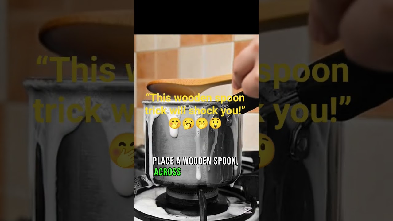 “This wooden spoon trick will shock you!”🫢🥱🤭😲😱