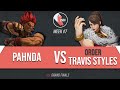 pahnda (Akuma) vs ORDER | Travis Styles (Chun-Li) // SFV:S2 | Week #7 // Grand Final