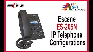 Escene Ip Phone Es-205N Configurations