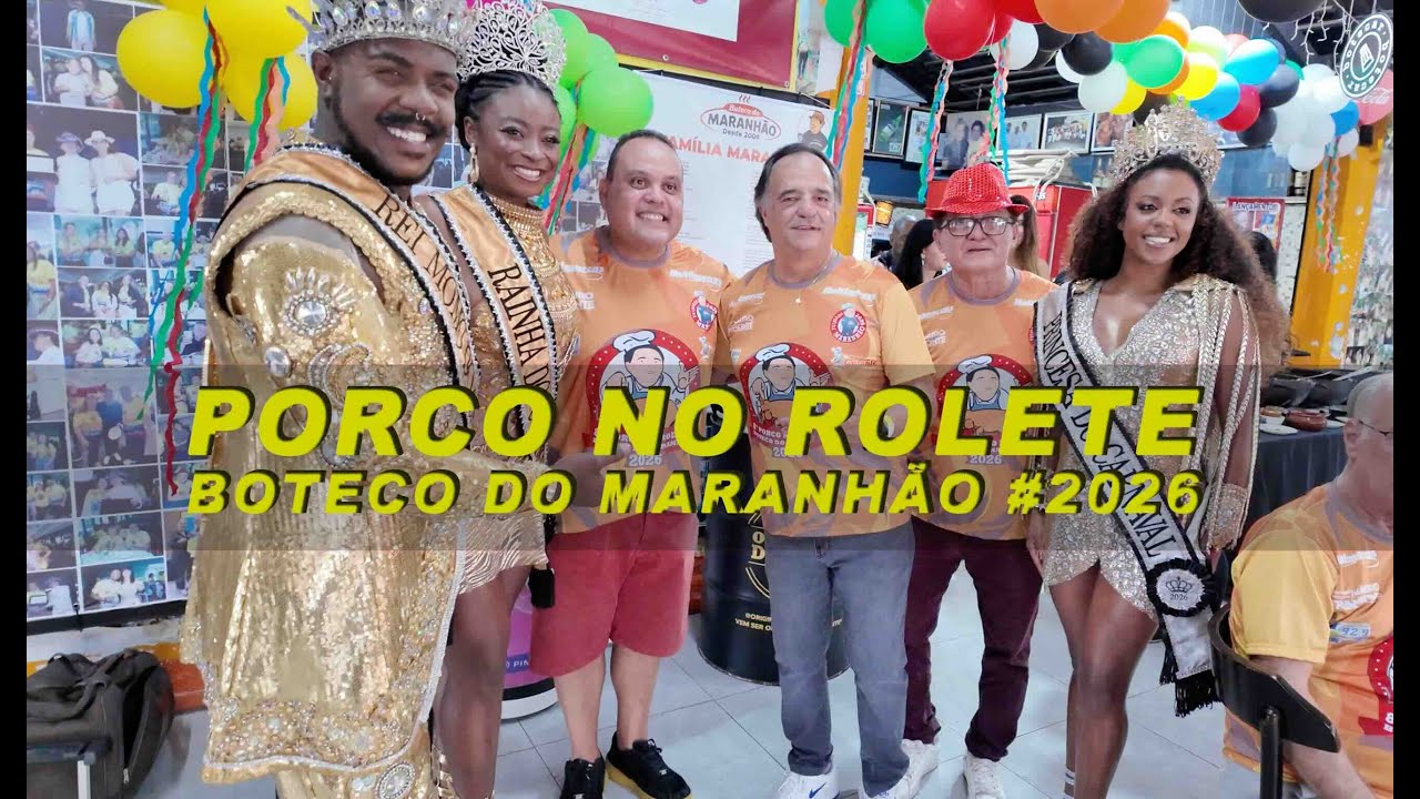 PORCO NO ROLETE - Boteco do Maranhão 