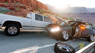 Realistic Highway Car Crashes Beamng Drive