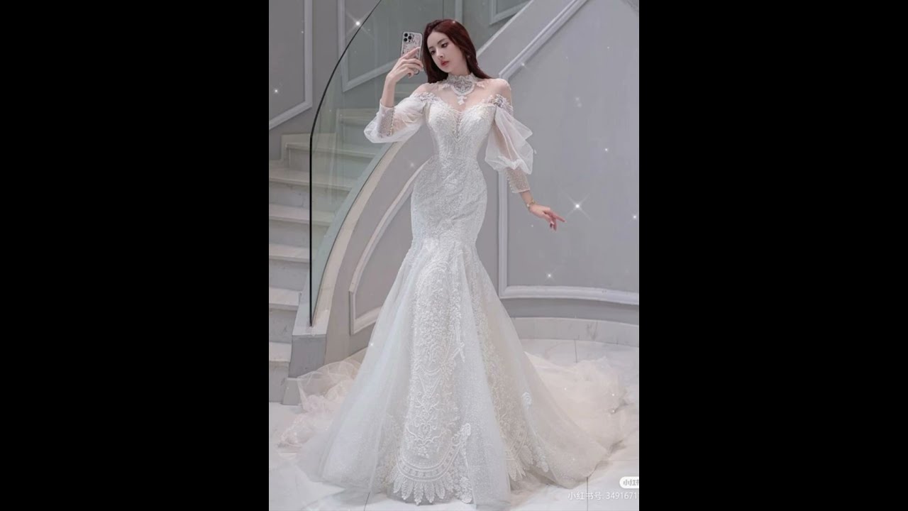 ✨Say ‘I Do’ in Style 💍 | Chic & Trendy Wedding Dress Reveal”#MordenInStyle m#fashion#WeddingDress's