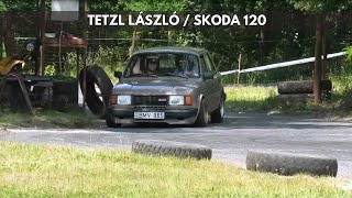Tetzl László / Skoda 120 / Bakonyszentlászló Szlalom 2.forduló 2024. - TheLepoldMedia