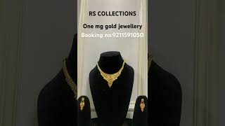 One mg gold jewellery booking no:9211591050 #gold #goldaccessories #jewellery #rscollections