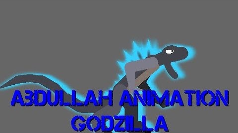 Abdullah Animation Godzilla (Stick Nodes Animation Test)