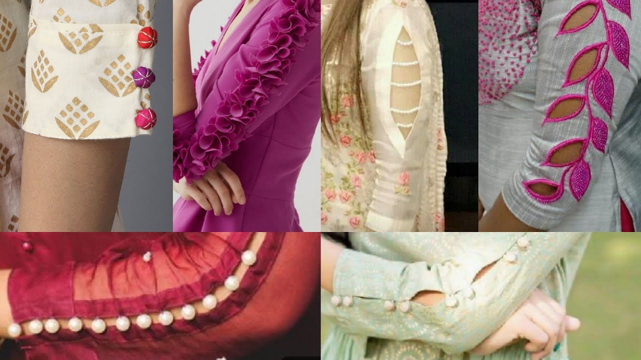 Beautiful Sleeves Design ideas/New latest sleeves design for suits