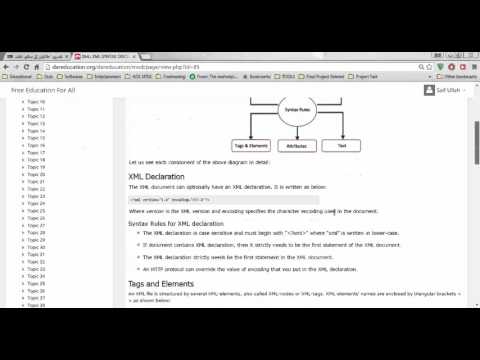 xml syntax discussion