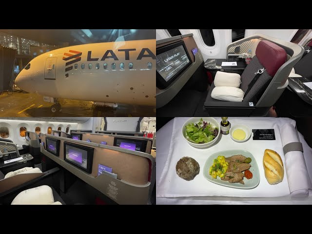 世界一周 #151】南米旅終了！ラタム航空ビジネスクラスで行くアメリカ