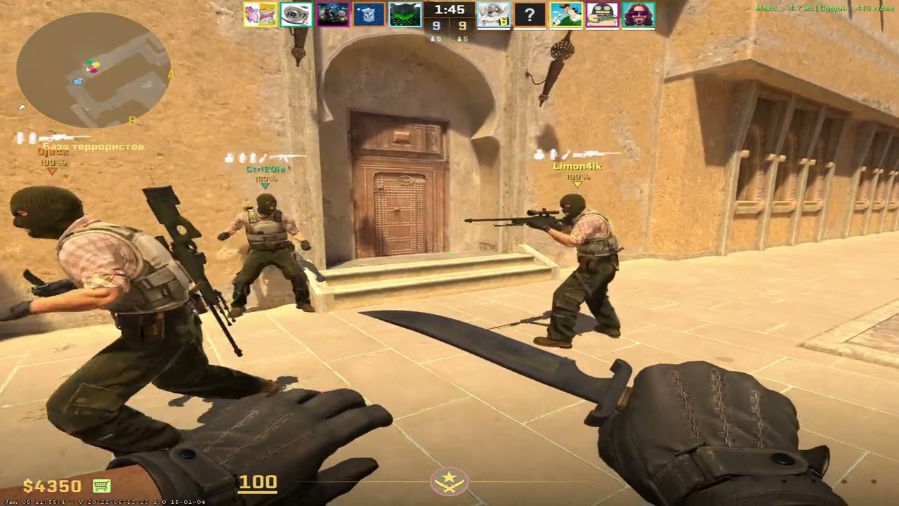 мая игра в кс 2