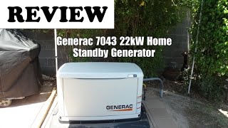 Generac 7043 22kW Home Standby Generator Review - Reliable Power & Smart Features (2025)