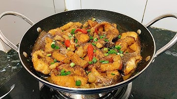 CÁ LÓC KHO THỊT BA RỌI | BẾP NHÀ THỦY