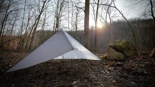 Coffee is the BEST Hand Warmer! | Solo Backpacking Overnighter with UL Gear @BryceNewbold