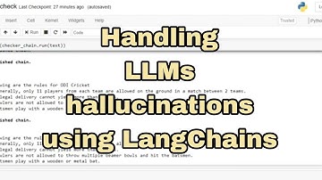 Handling LLMs hallucinations using LangChains