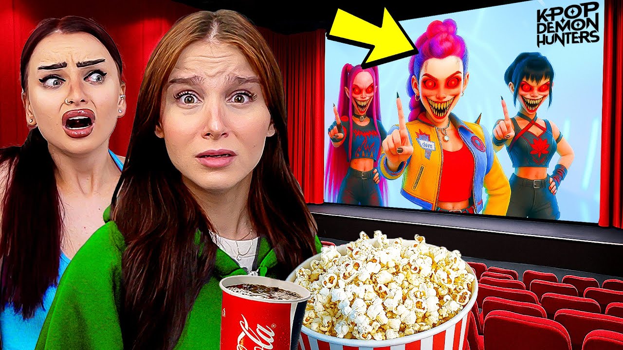 SCHAUE NIEMALS KPOP DEMON HUNTERS um 3 Uhr Nachts… 😱👿 - Celina