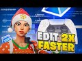 *NEW* 5 BEST Ways To Edit FASTER On Controller (Easy Fortnite Tutorial Tips &amp; Tricks)